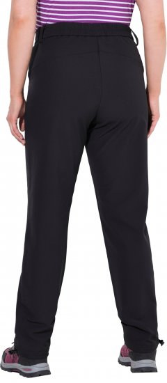 Ulla Popken Triple Function Comfort Waist Softshell Pants Black - Jeans & Byxor i Stora Storlekar – Plus Size - 