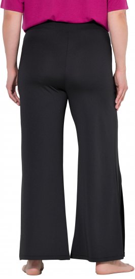 Ulla Popken Split Leg Uv Protective Pants Black - Jeans & Byxor i Stora Storlekar – Plus Size - 
