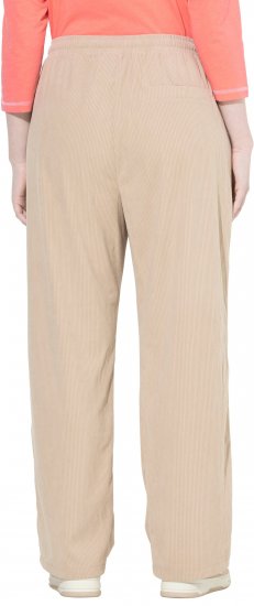 Ulla Popken Corduroy Elastic Waist Pants Brown - Jeans & Byxor i Stora Storlekar – Plus Size - 