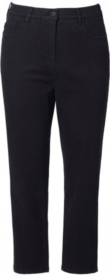 Ulla Popken Stretch Fit Mom Jeans Black - Jeans & Byxor i Stora Storlekar – Plus Size - 