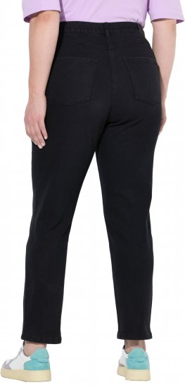Ulla Popken Stretch Fit Mom Jeans Black - Jeans & Byxor i Stora Storlekar – Plus Size - 