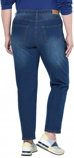 Ulla Popken Stretch Fit Boyfriend Jeans Blue - Jeans & Byxor i Stora Storlekar – Plus Size - 