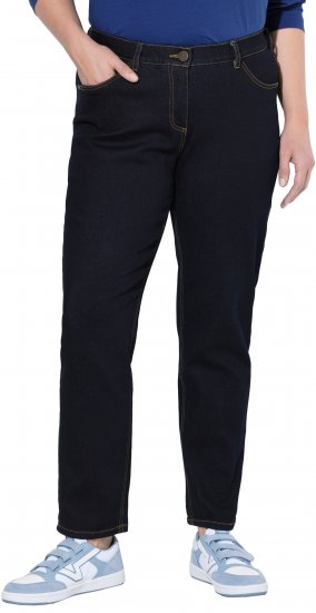 Ulla Popken Stretch Fit Boyfriend Jeans Denim Blue - Jeans & Byxor i Stora Storlekar – Plus Size - 