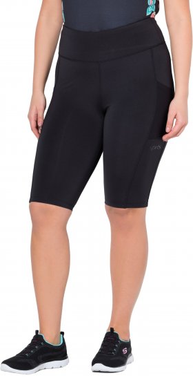 Ulla Popken Quick Drying Performance Shorts Black - Jeans & Byxor i Stora Storlekar – Plus Size - 