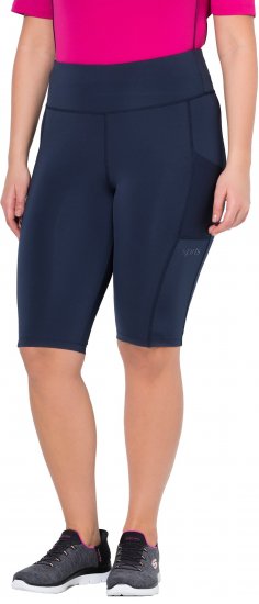 Ulla Popken Quick Drying Performance Shorts Grey - Jeans & Byxor i Stora Storlekar – Plus Size - 