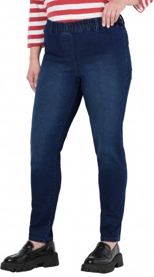 Ulla Popken Denim Jeggings Denim Blue - Jeans & Byxor i Stora Storlekar – Plus Size - 