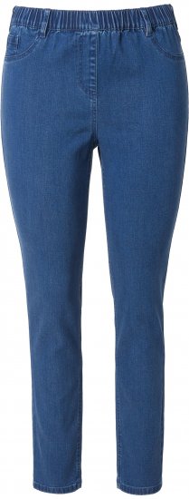 Ulla Popken Denim Five Pocket Jeggings Blue Denim - Jeans & Byxor i Stora Storlekar – Plus Size - 