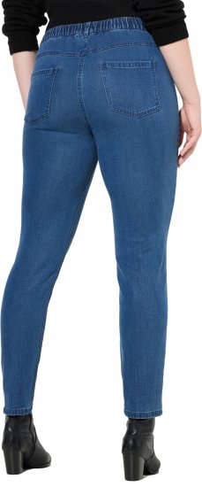 Ulla Popken Denim Five Pocket Jeggings Blue Denim - Jeans & Byxor i Stora Storlekar – Plus Size - 