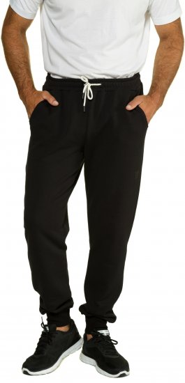 JP1880 Sweatpants Modern Fit Lightweight Black - HERRKLÄDER MT-6XLT - Kläder för långa män