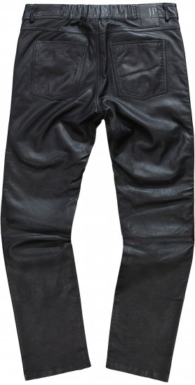 JP1880 Leather Pants Regular Fit Finest Lamb Nappa Black - Jeans & byxor - Stora Jeans och Stora Byxor