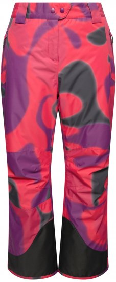 Ulla Popken Hyprar Ski Pants Waterproof Velcro Closure Shaped Knees Berry Pink - Jeans & Byxor i Stora Storlekar – Plus Size - 