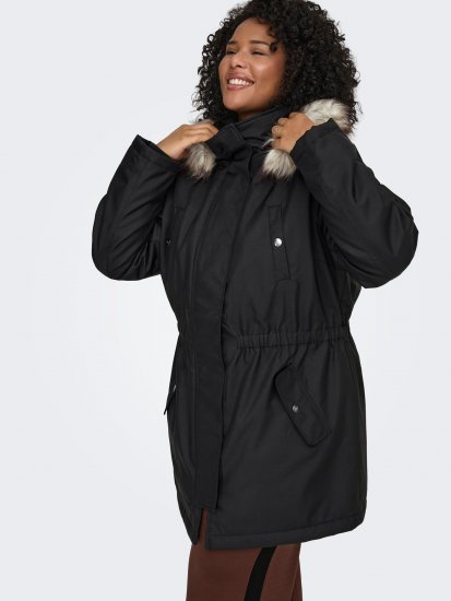 Only Carmakoma Irena Parka Black - Parkas - 