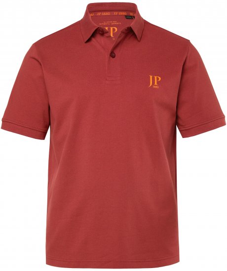 JP1880 Polo Shirts 2-pack Piqué Red Orange - Pikétröjor - Stora pikétröjor - 2XL-8XL