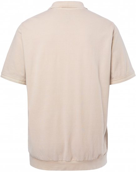 JP1880 Polo Shirt Short Sleeve Pique Dark Dusty Pink - Pikétröjor - Stora pikétröjor - 2XL-8XL