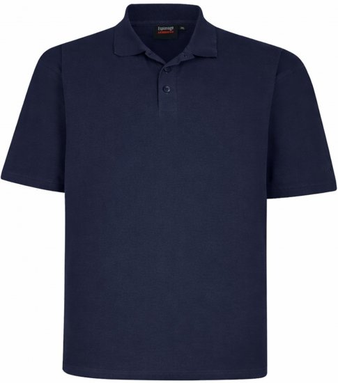 Espionage P074 Basic Short Sleeve Polo Navy - Pikétröjor - Stora pikétröjor - 2XL-8XL