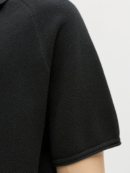 Jack & Jones Hill Pikétröja med Kort Ärm Svart - Pikétröjor - Stora pikétröjor - 2XL-8XL