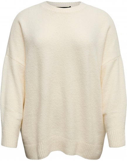 Vero Moda Boom Long Sleeve Pullover Birch - Stickade tröjor - 