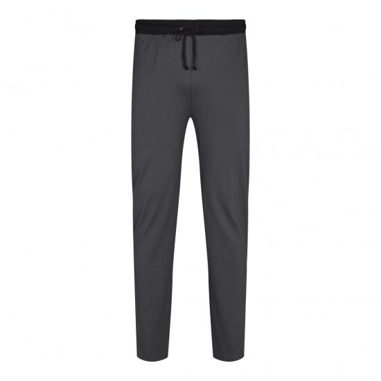 North Latitude Pyjama Pants Dark Grey Charcole - Pyjamas/Loungewear - Pyjamas för herrar i stora storlekar