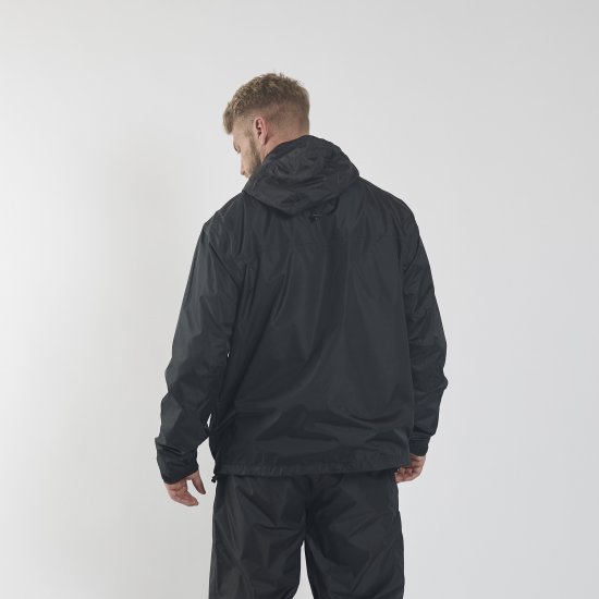 North Latitude Rain Jacket Black TALL - Träningskläder & friluft - Träningskläder till herr i stora storlekar