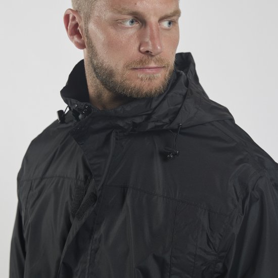 North Latitude Rain Jacket Black TALL - Träningskläder & friluft - Träningskläder till herr i stora storlekar