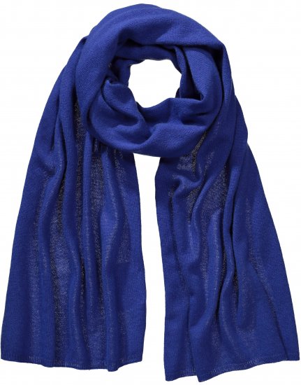 Ulla Popken Virgin Wool Cashmere Mix Scarf Deep Aqua - Accessoarer - 