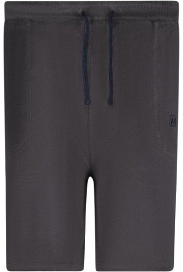 Adamo Terry Shorts Dark Grey - Shorts - Stora shorts W40-W60