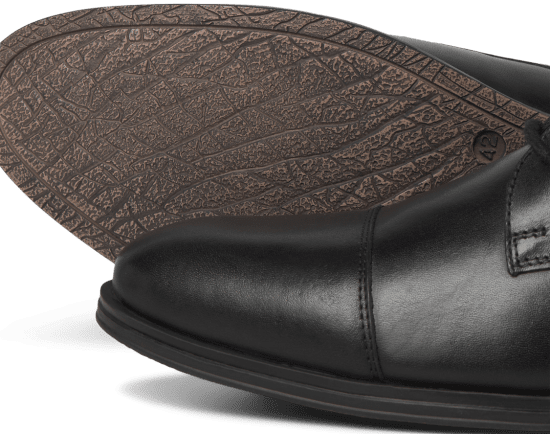 Jack & Jones Raymond Leather Shoes Anthracite - Herrskor 40-52 - 