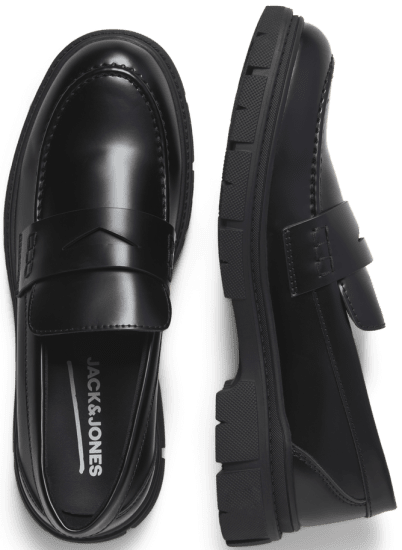 Jack & Jones Baker Loafers Anthracite - Herrskor 40-52 - 