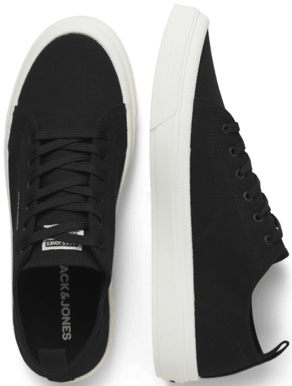 Jack & Jones Bayswater Canvas Sneakers Anthracite - Herrskor 40-52 - 
