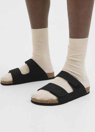 Jack & Jones Central Strap Sandals Anthracite - Herrskor 40-52 - 