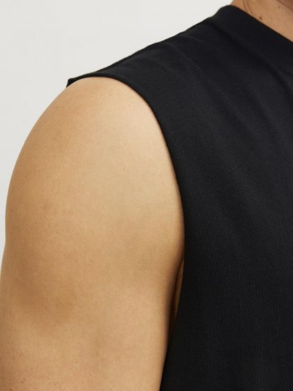 Jack & Jones VESTERBRO Sleeveless T-Shirt Black - T-shirts - Stora T-shirts - 2XL-14XL