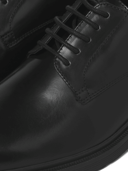Jack & Jones Dax Leather Lace Shoes Anthracite - Herrskor 40-52 - 