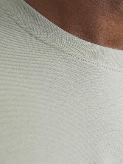 Jack & Jones FUSION Full Branding T-Shirt Aqua Grey - T-shirts - Stora T-shirts - 2XL-14XL