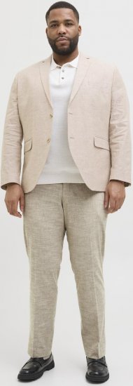Jack & Jones Riviera Dress pants Beige - Jeans & byxor - Stora Jeans och Stora Byxor