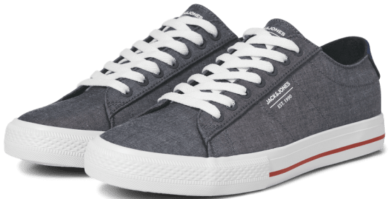 Jack & Jones Ryder Canvas Sneakers Chambray Blue - Herrskor 40-52 - 