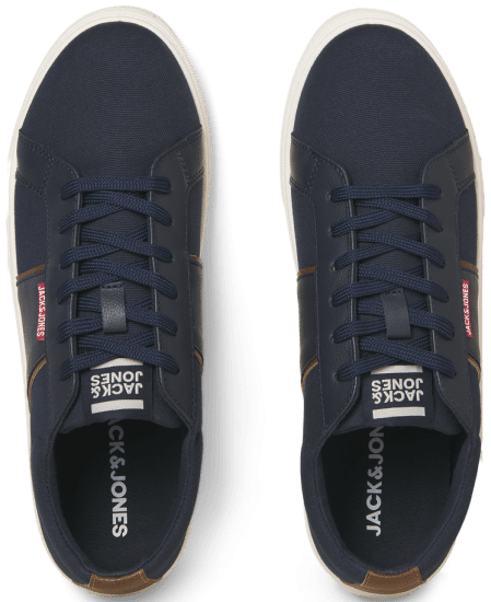 Jack & Jones Watmos Canvas Sneakers Navy Blazer - Herrskor 40-52 - 