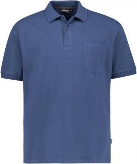 Adamo 139311 Poloshirt RF Denim Blue - Pikétröjor - Stora pikétröjor - 2XL-8XL
