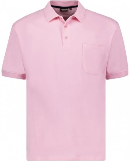 Adamo 139311 Poloshirt RF Pink - Pikétröjor - Stora pikétröjor - 2XL-8XL