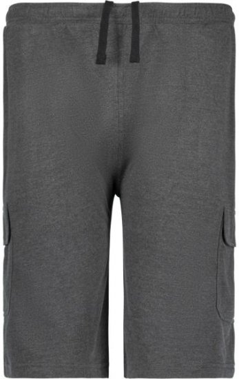 Adamo 159308 Cargo Shorts Heather Grey - Mjukisbyxor och -shorts - Mjukisbyxor & Mjukisshorts 2XL-12XL