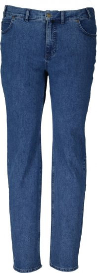 Adamo 5-Pocket Regular Rise Jeans Medium Blue - Jeans & Byxor - Stora Jeans och Stora Byxor