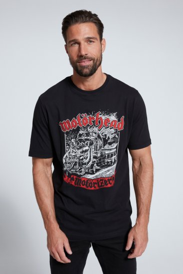 JP1880 Motörhead Graphic Band T-Shirt Black - T-shirts - Stora T-shirts - 2XL-14XL