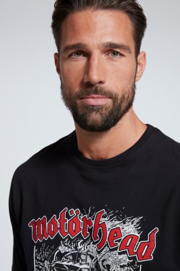 JP1880 Motörhead Graphic Band T-Shirt Black - T-shirts - Stora T-shirts - 2XL-14XL