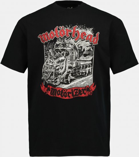 JP1880 Motörhead Graphic Band T-Shirt Black - T-shirts - Stora T-shirts - 2XL-14XL