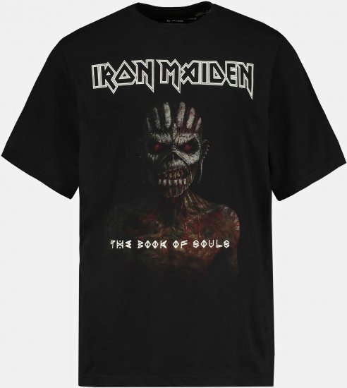 JP1880 Iron Maiden Graphic Band T-Shirt Black - T-shirts - Stora T-shirts - 2XL-14XL