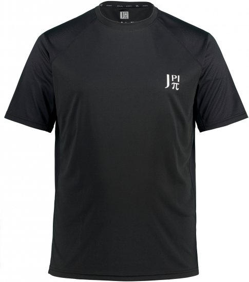 JP1880 FLEXNAMIC® QuickDry Tennis T-Shirt Black - Träningskläder & friluft - Träningskläder till herr i stora storlekar