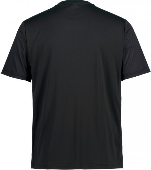 JP1880 FLEXNAMIC® QuickDry Tennis T-Shirt Black - Träningskläder & friluft - Träningskläder till herr i stora storlekar