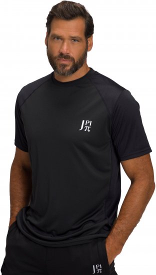 JP1880 FLEXNAMIC® QuickDry Tennis T-Shirt Black - Träningskläder & friluft - Träningskläder till herr i stora storlekar