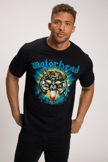 JP1880 Motörhead OVERKILL Theme Graphic Comfort Fit Band T-Shirt Black - T-shirts - Stora T-shirts - 2XL-14XL