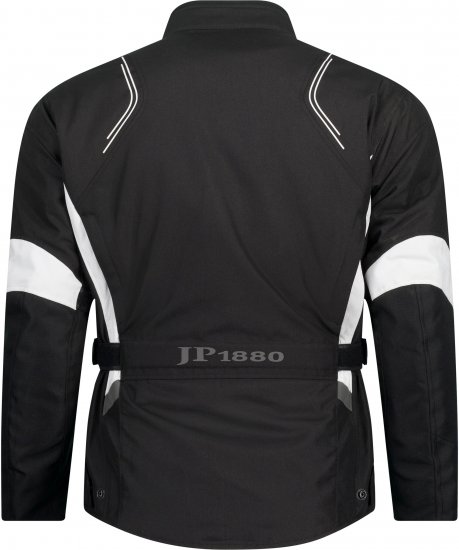 JP1880 Sporty Touring Motorcycle Jacket Black - Motorcykelkläder i stora storlekar för män - Motorcykelkläder i stora storlekar för män