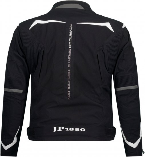 JP1880 3D Mesh Insert Motorcycle Jacket Black - Motorcykelkläder i stora storlekar för män - Motorcykelkläder i stora storlekar för män